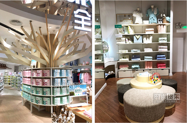 母嬰店貨架_展示架