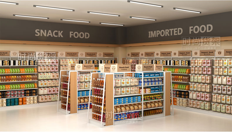 便利店陳列設(shè)計效果圖