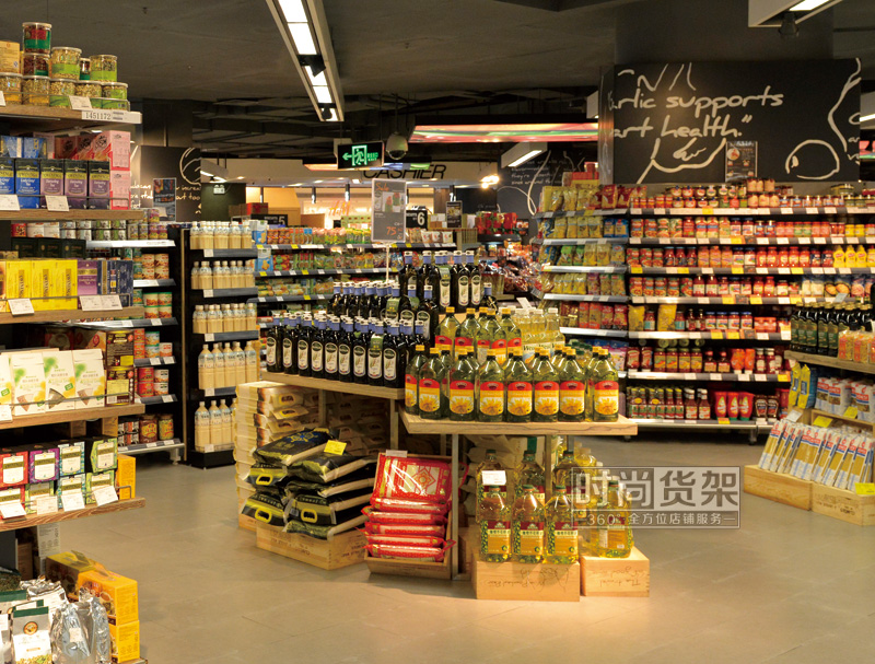 超市貨架_促銷展示臺