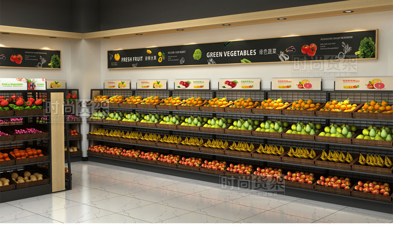 超市陳列設(shè)計(jì)場(chǎng)景圖