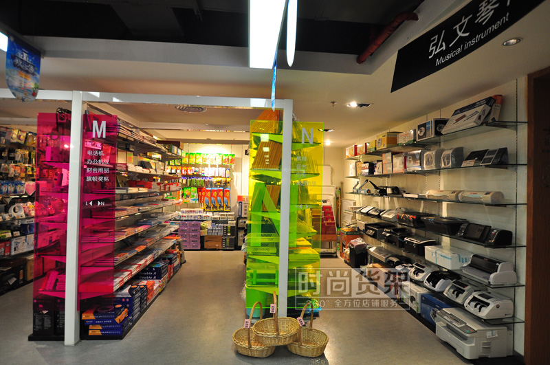 文具店貨架_雙面貨架