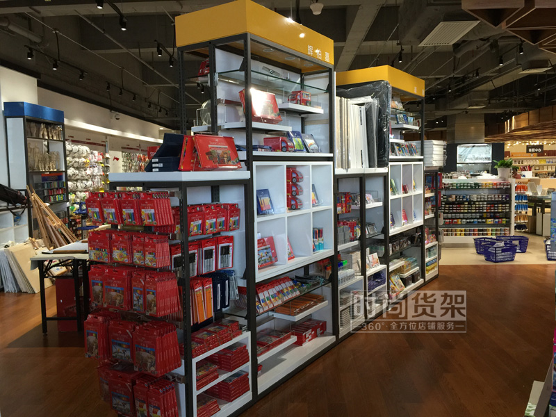 文具店貨架_雙面貨架